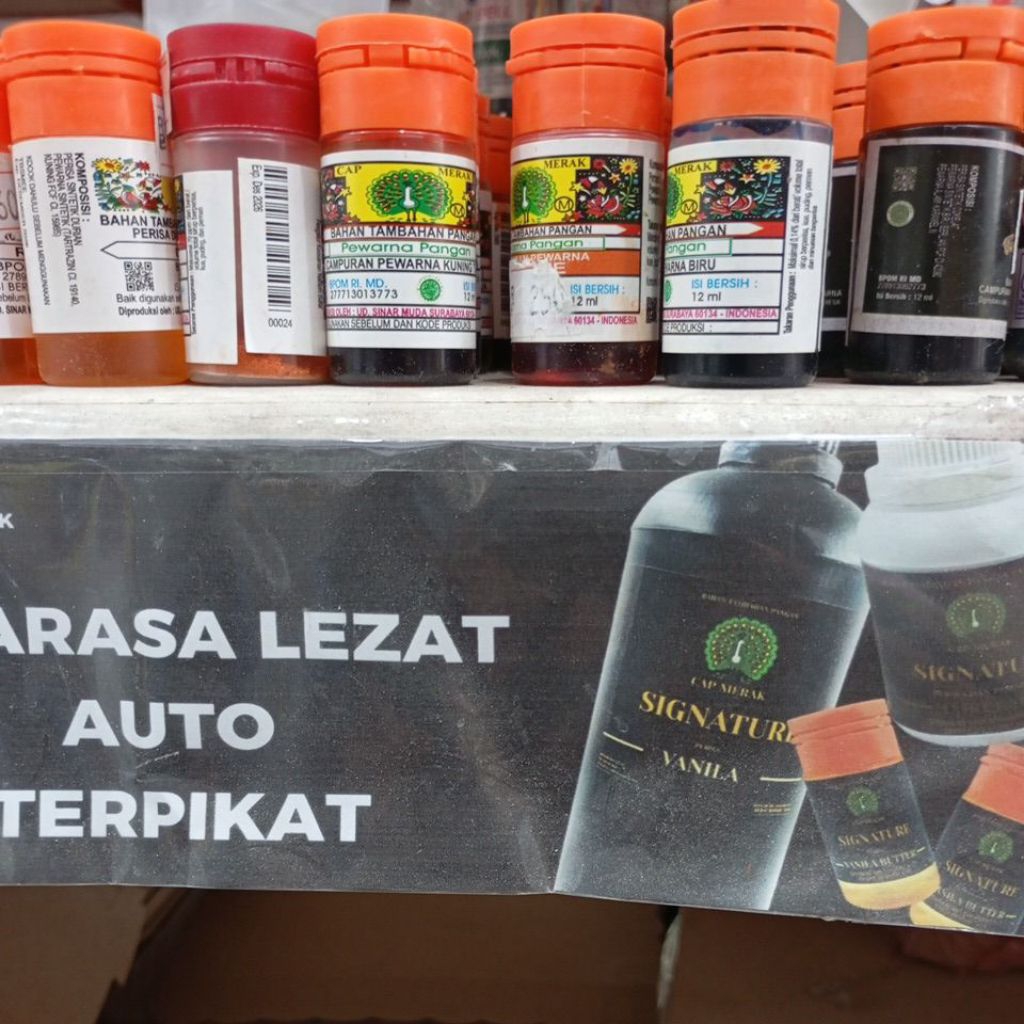 MERAK Pasta Perisa Makanan Kue dan Minuman frambozen es teler durian leci blewah rum jamaica cokelat