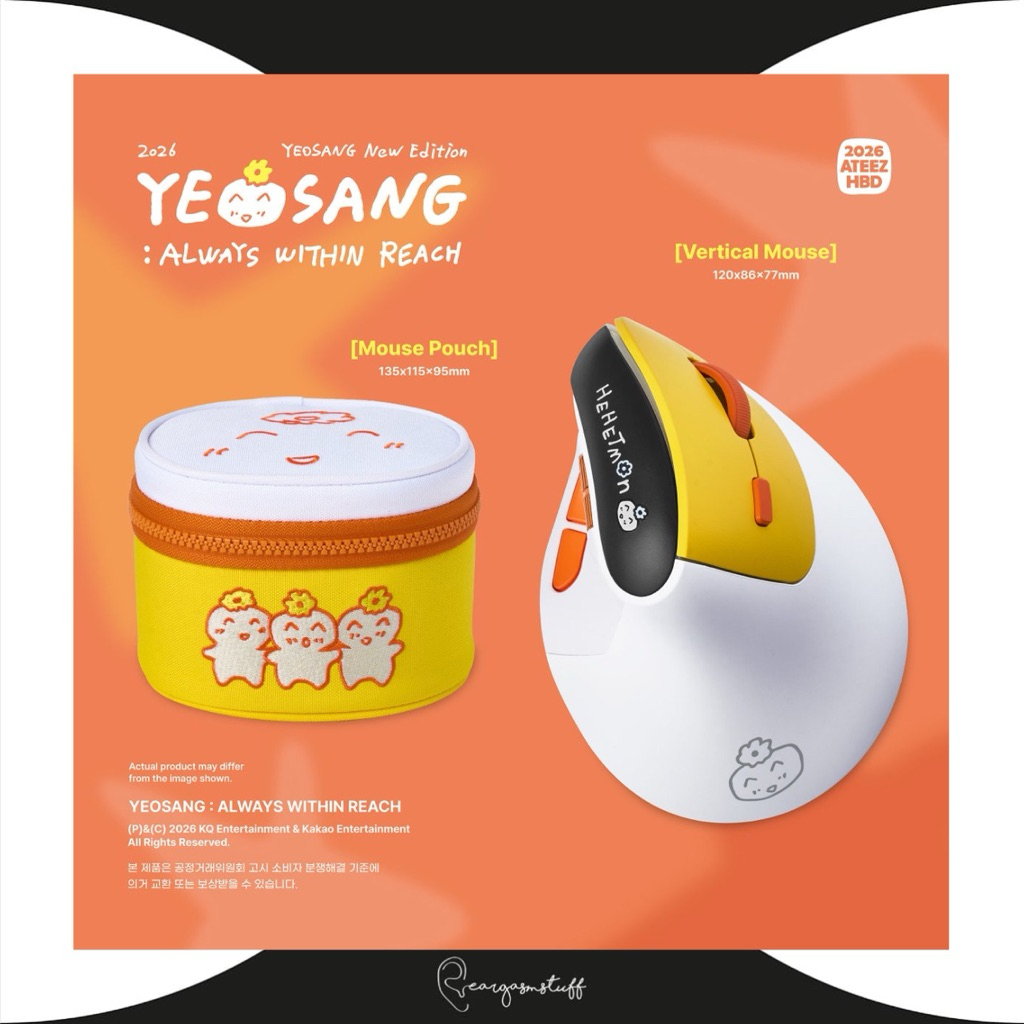 PRE ORDER ATEEZ 2026 HAPPY BIRTHDAY MD YEOSANG OFFICIAL MERCHANDISE
