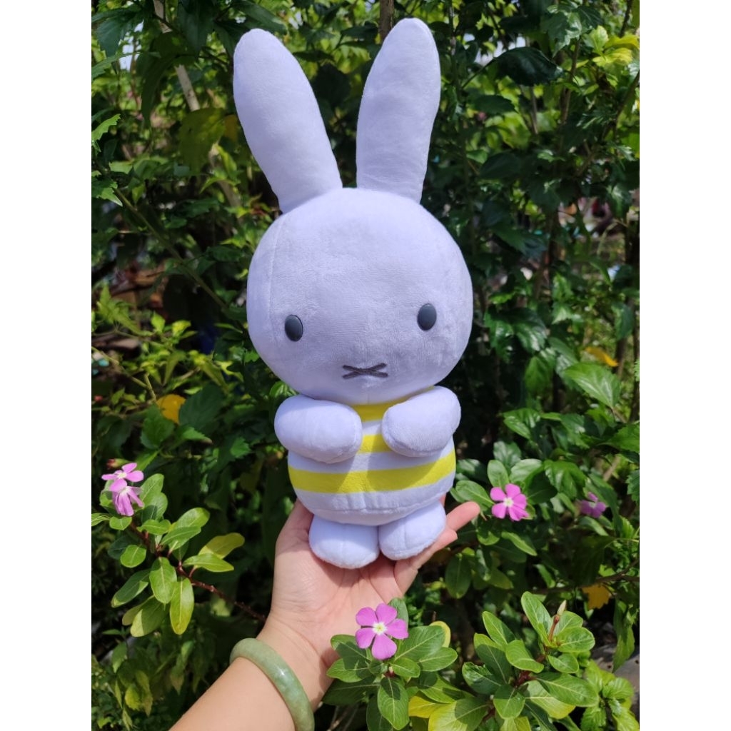 boneka miffy baju kuning original miffy dick bruna