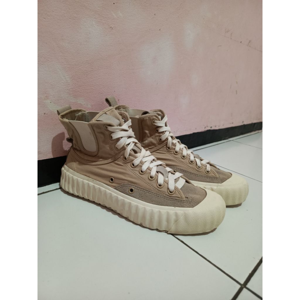 Sepatu Sneakers Excelsior Workman Chelsee High Top Tan size - 41