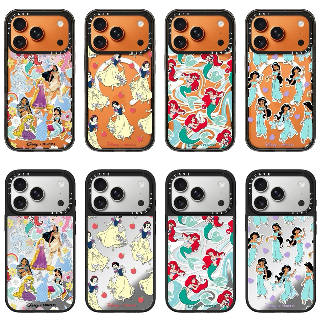 READY New Casetify Disney Princess Collage Premium Phone Case for IPhone 17 17 pro 17 promax  12 pro