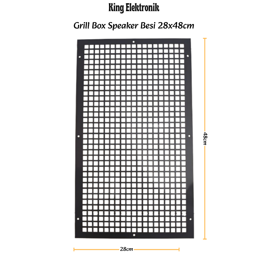 Grill Speaker G2848 Line Array 1x10 Inch