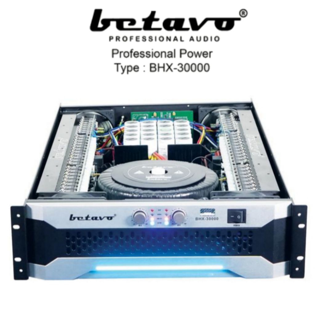 Power Amplifier Karaoke Betavo BHX 30000 2 Channel
