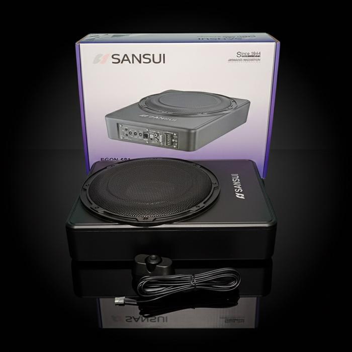 Subwoofer Kolong Sansui 8 & 10 Inch / Sub Kolong Aktif Sansui 8 & 10 Inch