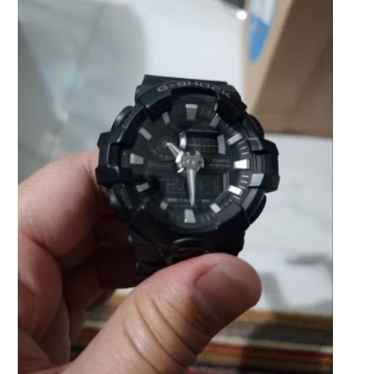 Jam tangan G-Shock GA 700 Casio original bekas second unit only berfungsi dengan baik dan normal min