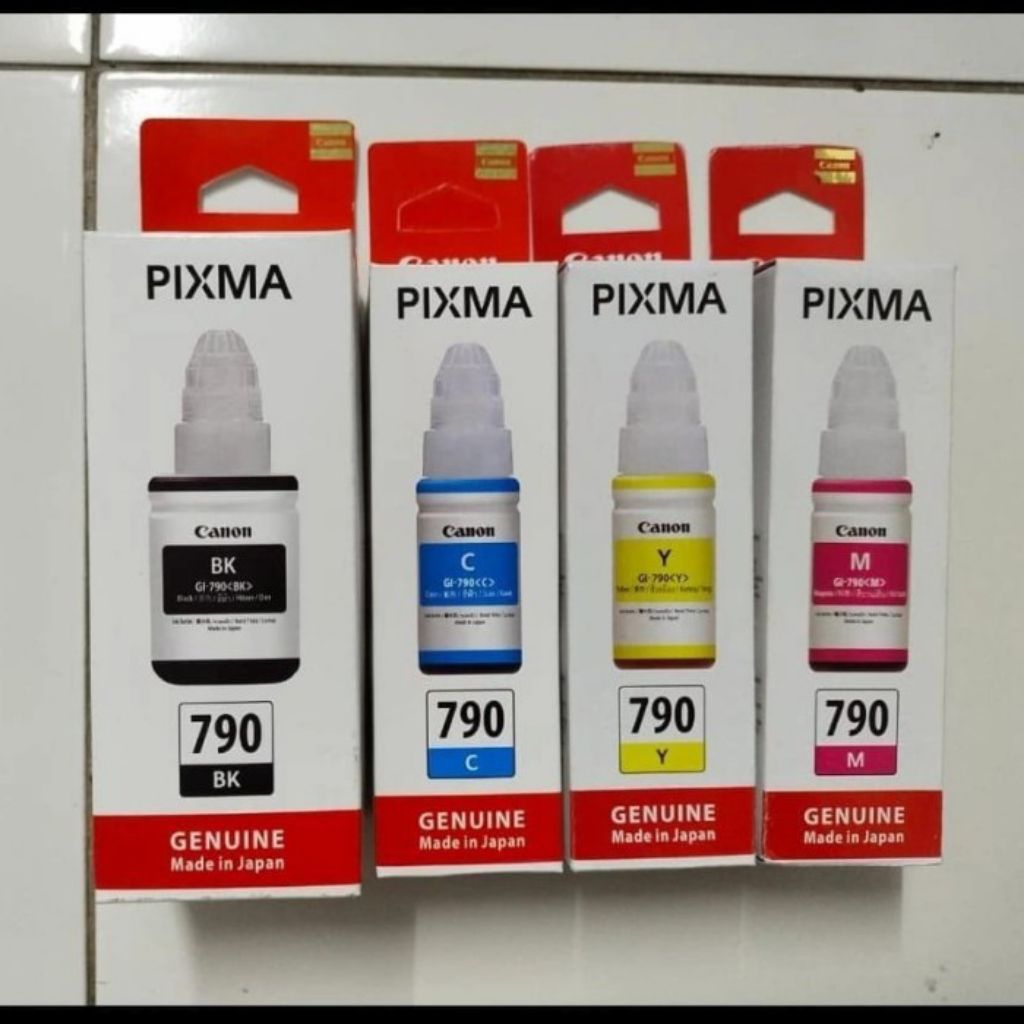 Tinta Canon Gi790 Original - untuk Printer PIXMA G1000-G4010