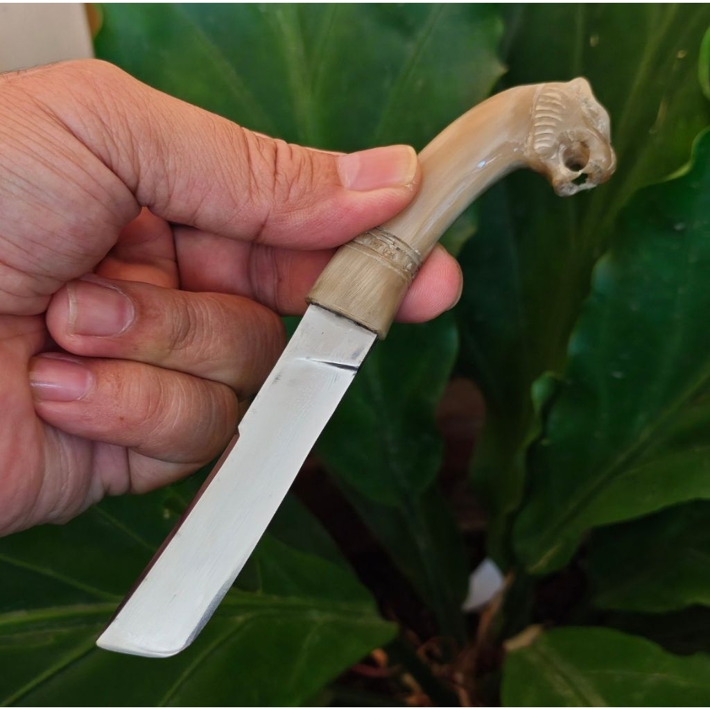 K110 Full  Bule 7.5cm Mini Knife, Pisau dapur mini dengan bahan Bohler K110 yang tajam dan tidak mud