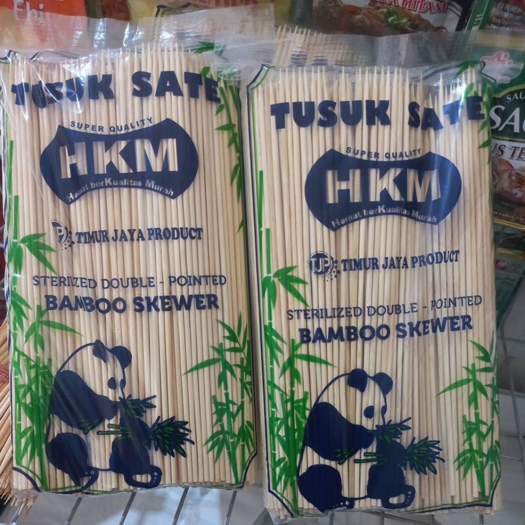 Bambu Tusuk Sate / Sosis / Bakso / Suki /HKM