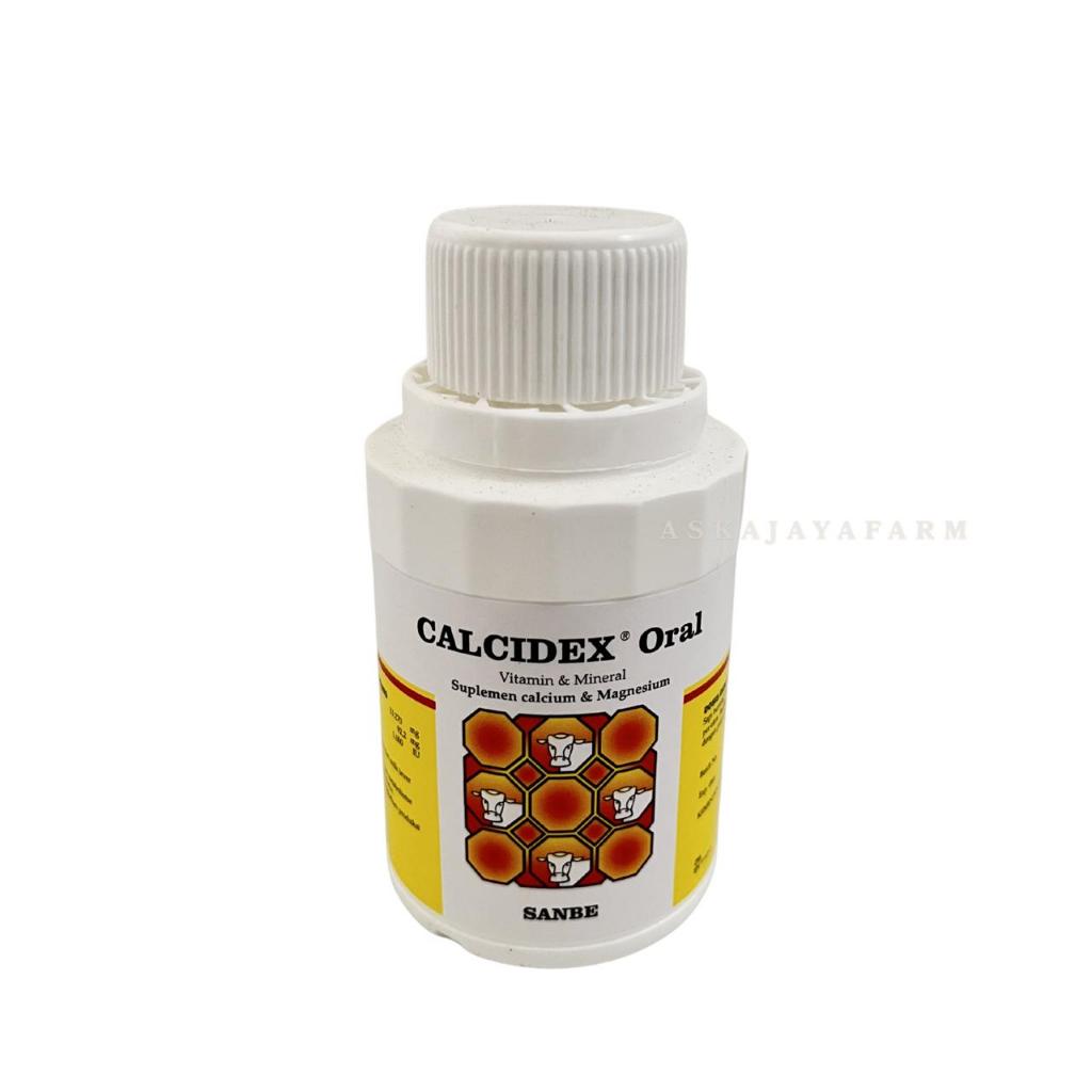 CALCIDEX ORAL 100 ML SANBE CALCIUM HEWAN ASKA FARM