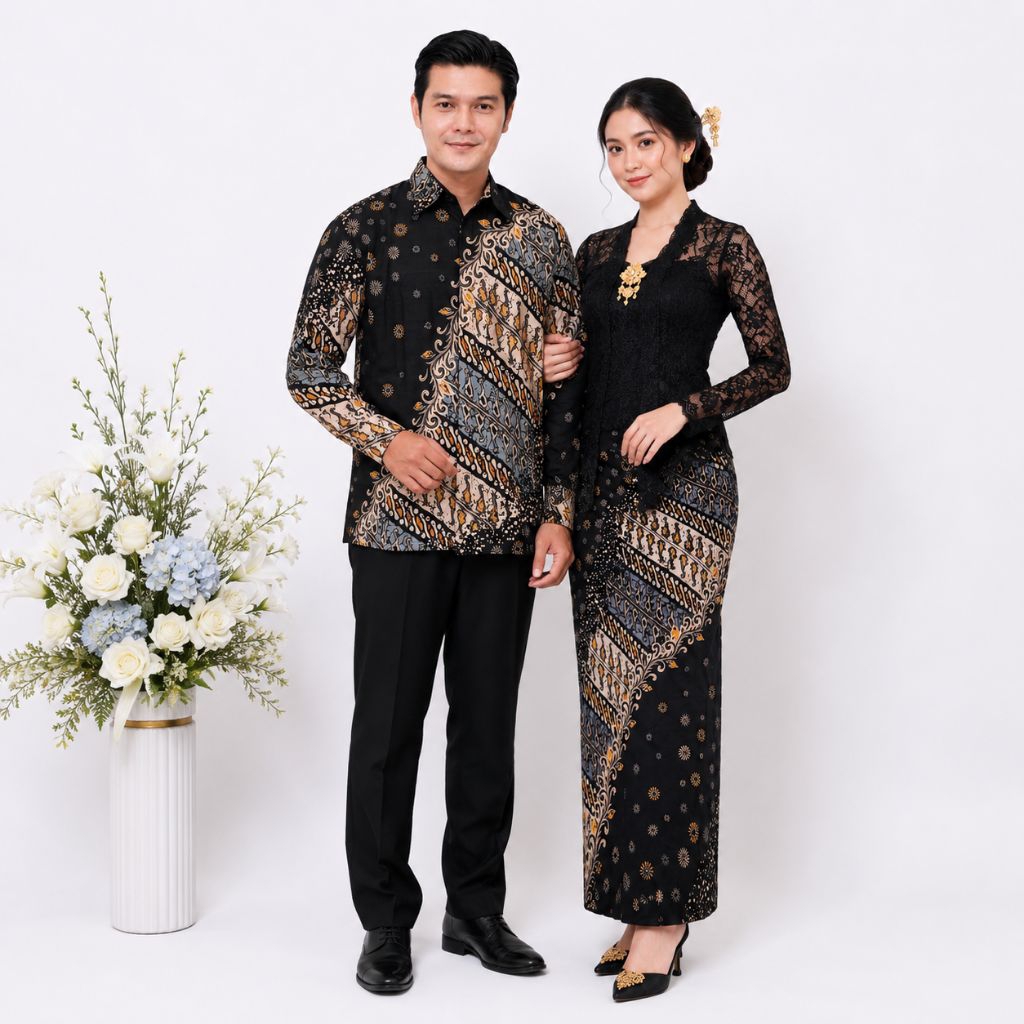 Promo KEMEJA BATIK DAN ROK SPAN BAWAHAN KEBAYA MODERN - ROK SPAN BATIK - ROK WISUDA MOTIF TARUNG MER