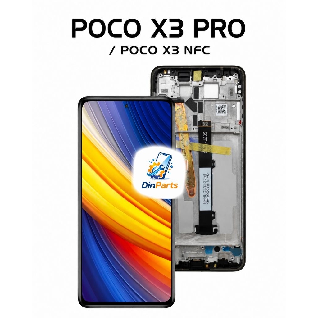 Lcd original copotan poco x3 pro / poco x3 nfc, ada yg normal dan ada yang minus (cek deskripsi)