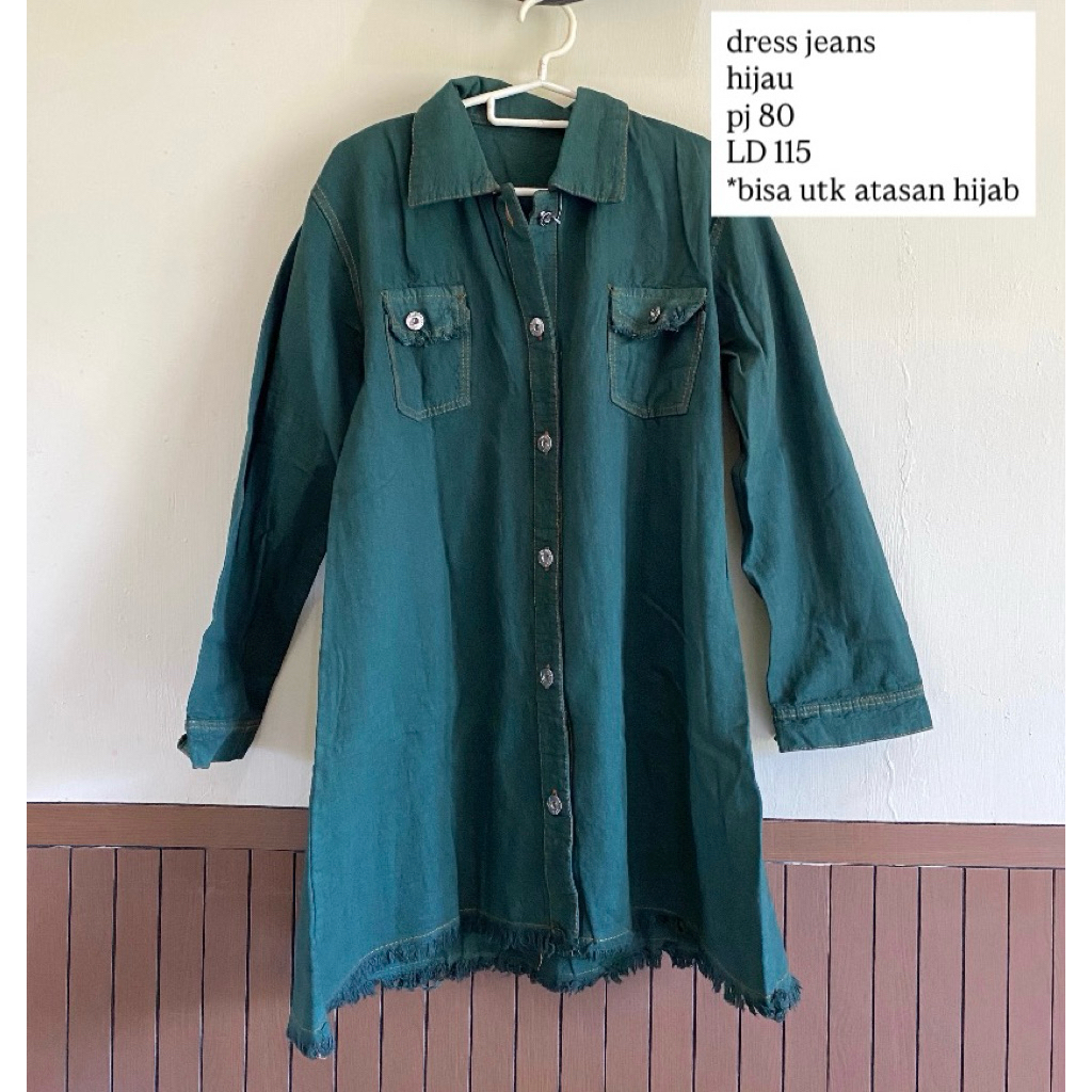 preloved dress jeans