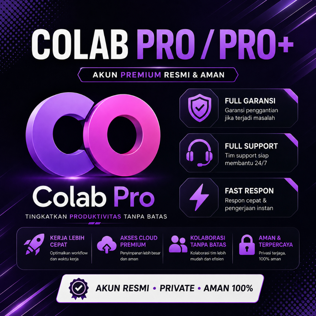 Colab PRO 1 BULAN