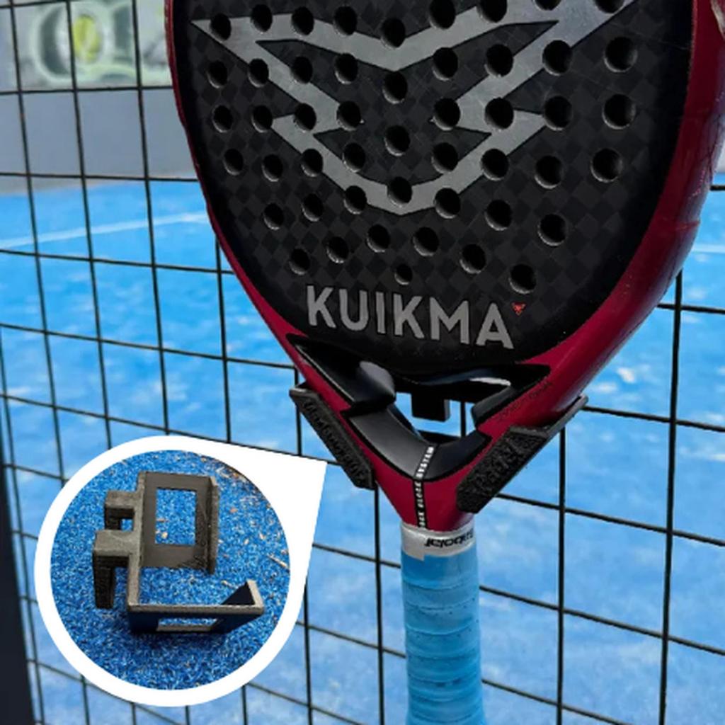 Holder Raket Padel - Gantungan Raket Padel - Hook Raket Padel