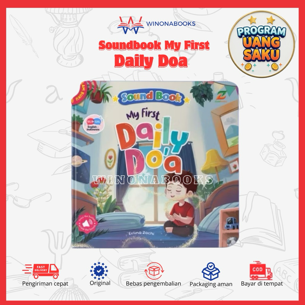 SOUND BOOK: MY FIRST DAILY DOA Menstimulasi perkembangan bahasa anak dengan soundbook dalam dua baha