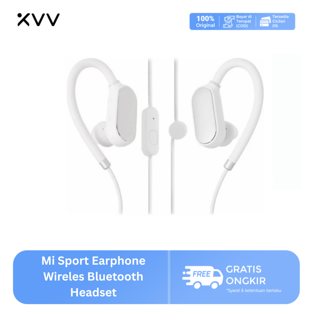 Mi Sport Earphone Wireles Bluetooth Headset - Putih