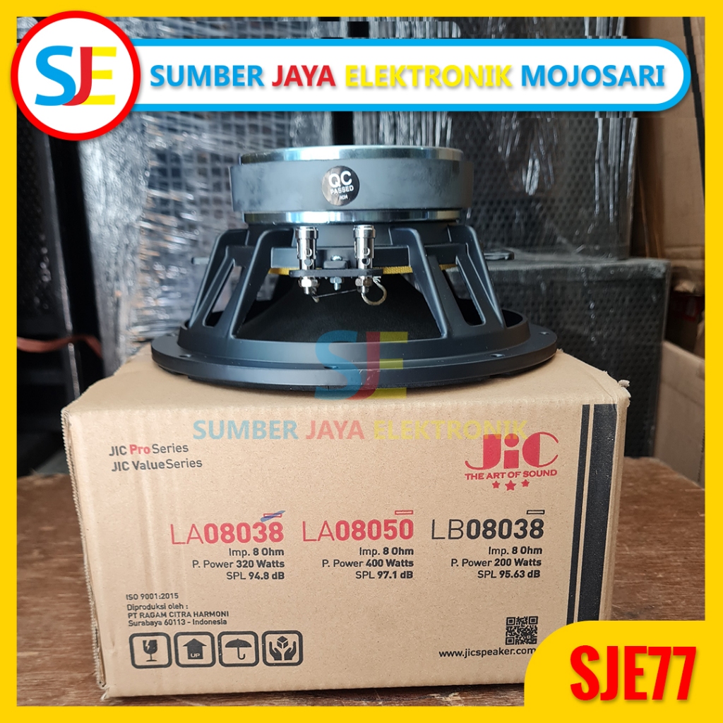 Speaker JIC LA08038 / Speaker JIC 8 Inch LA08038 Terbaru