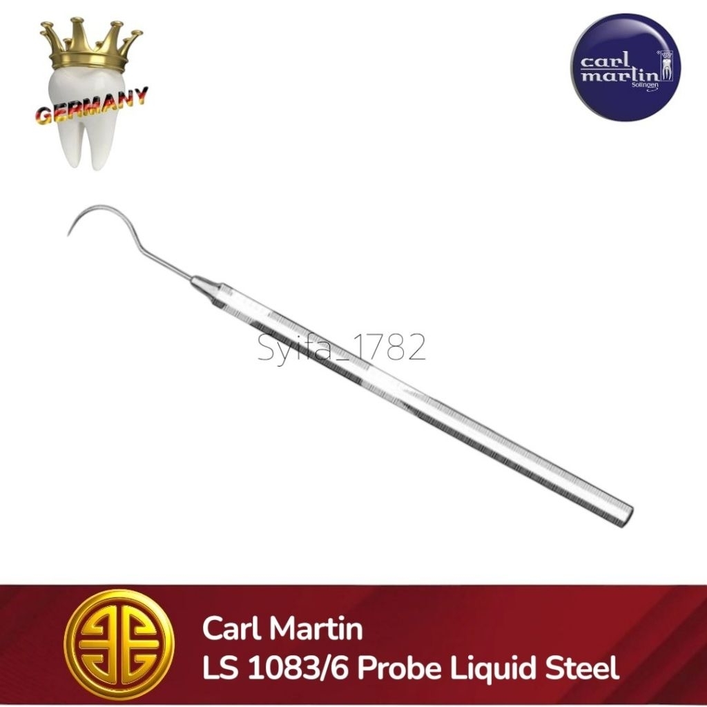 Carl Martin LS 1083/6 Probe Liquid Steel dental ortodontex