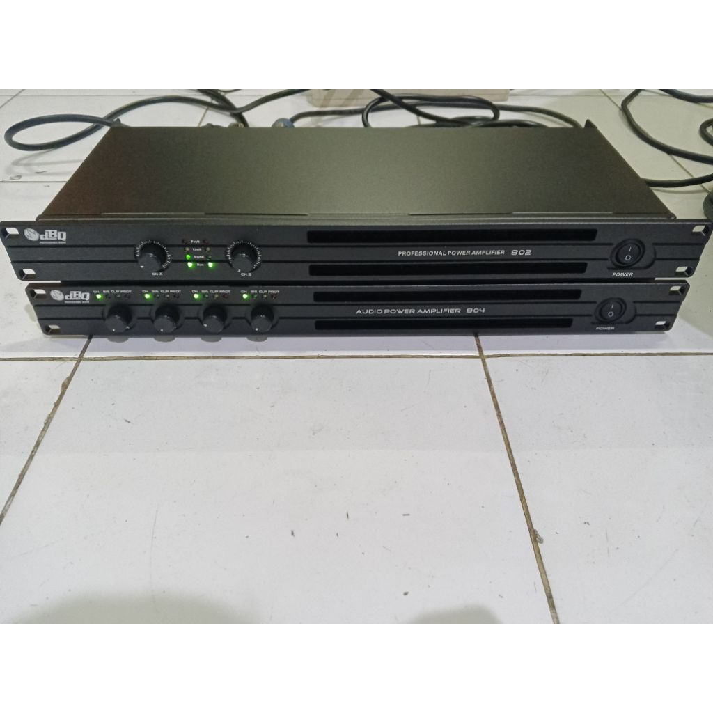 power amplifier DBQ 802 dan power amplifier DBQ 804 [free peti]