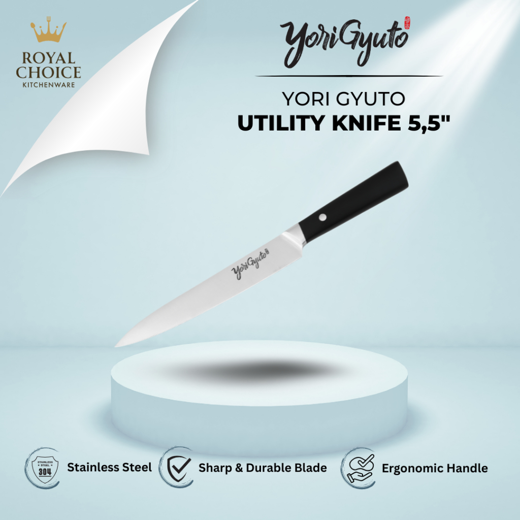 Pisau Serbaguna (Utilty Knife) 5,5" Yori Gyuto Dengan Panjang 27,5 Cm - Kitchenware