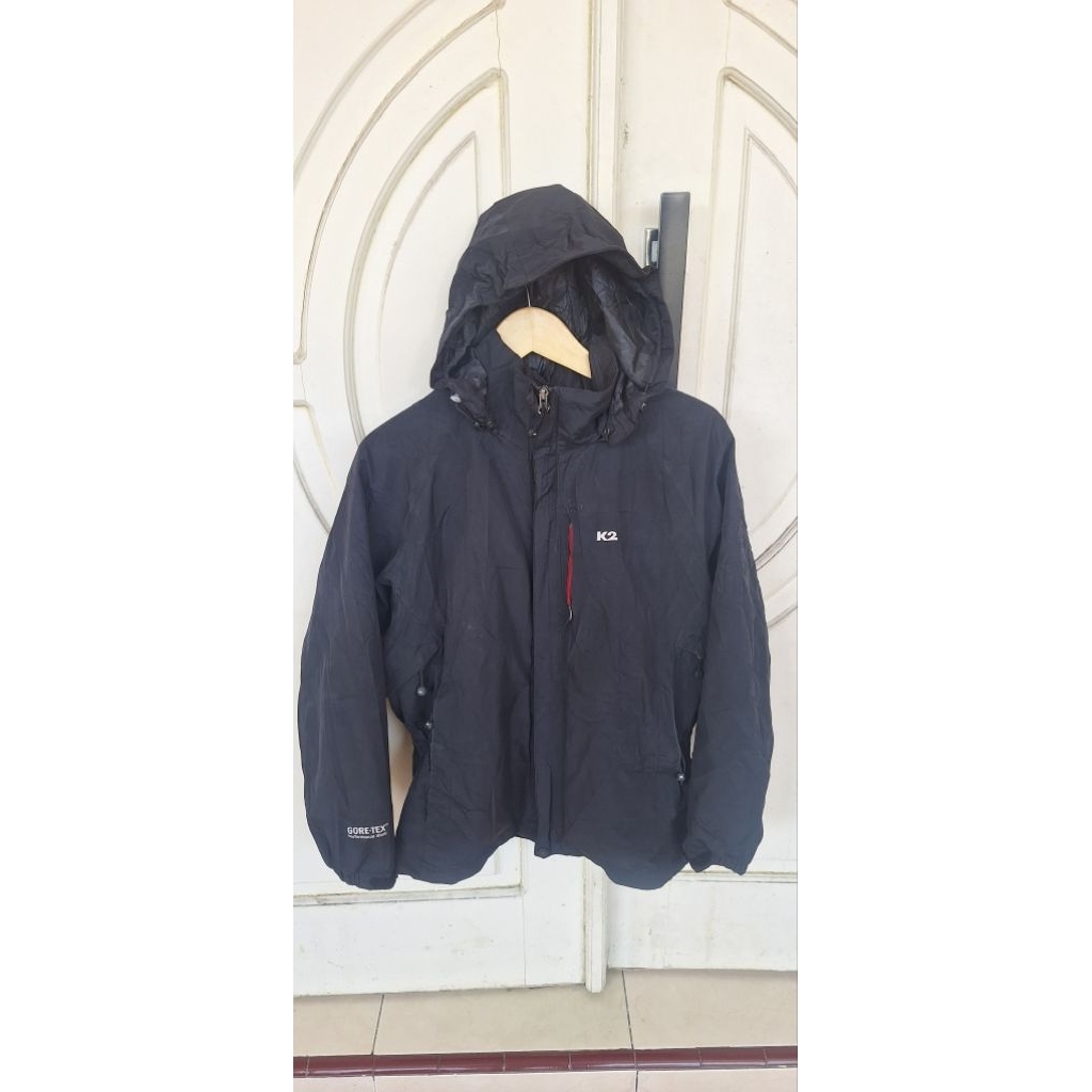Outdoor K2 hitam cewek goretex