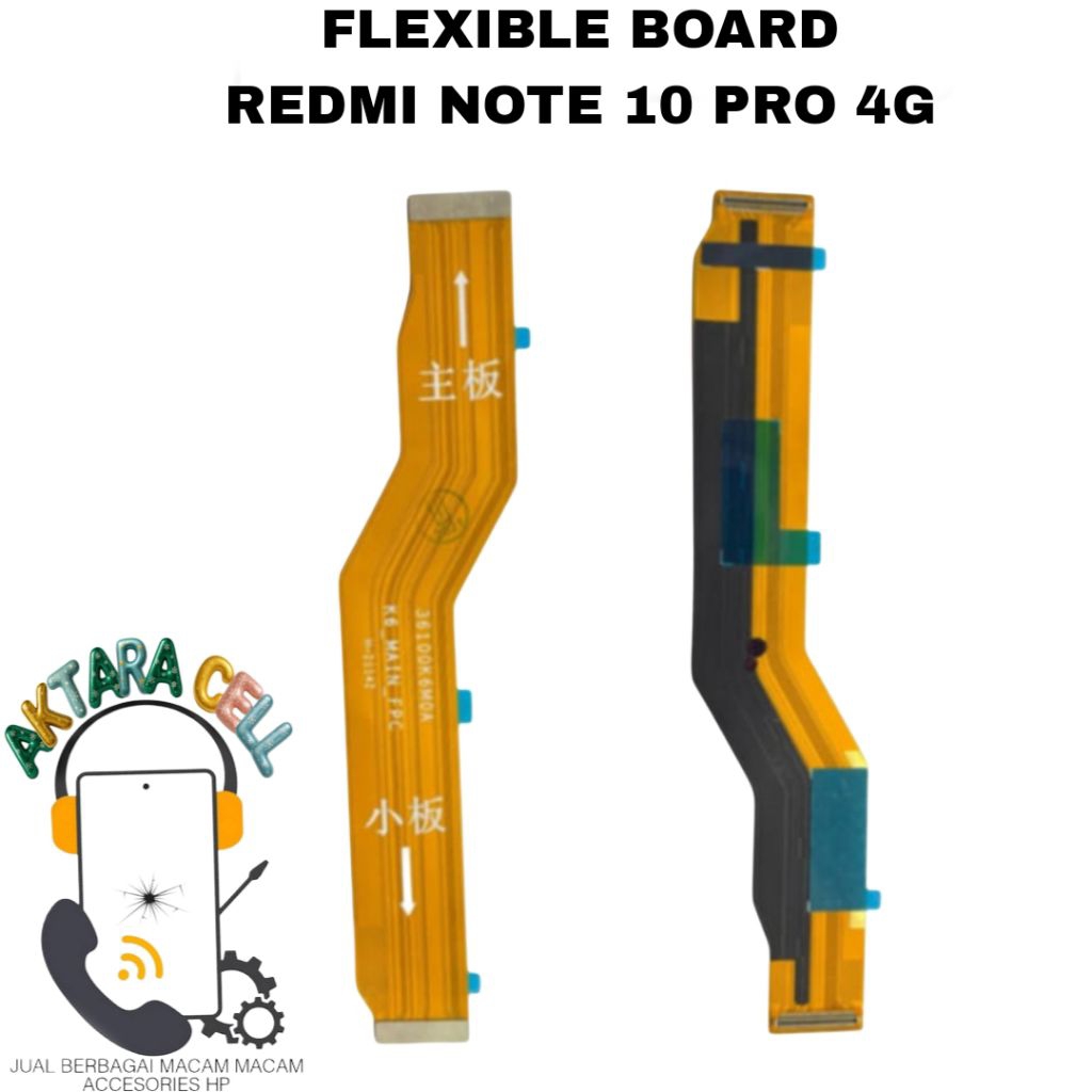 FLEXIBLE PAPAN CAS FLEXIBLE BOARD REDMI NOTE 10 PRO 4G