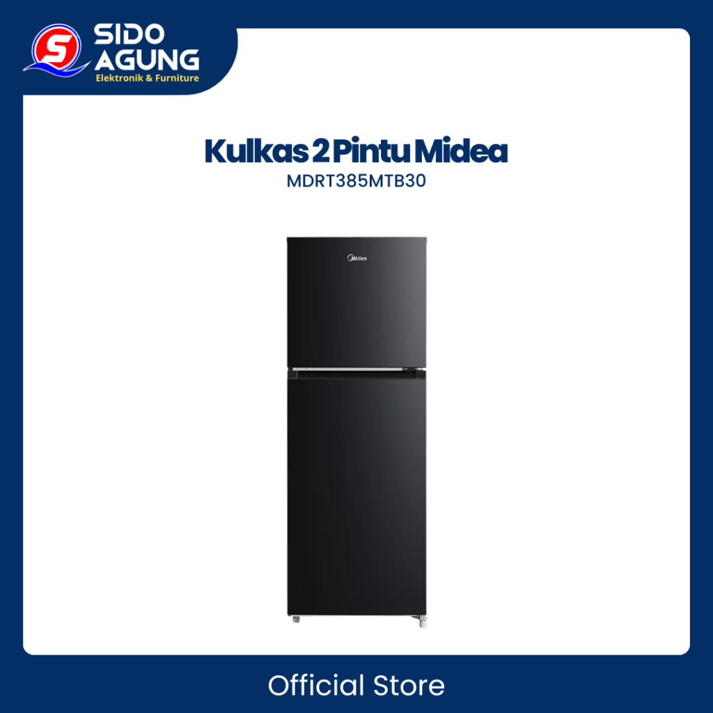 KULKAS 2 PINTU MIDEA MDRT385MTB30ID
