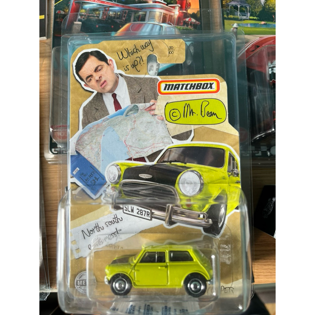 matchbox mini cooper mr.bean