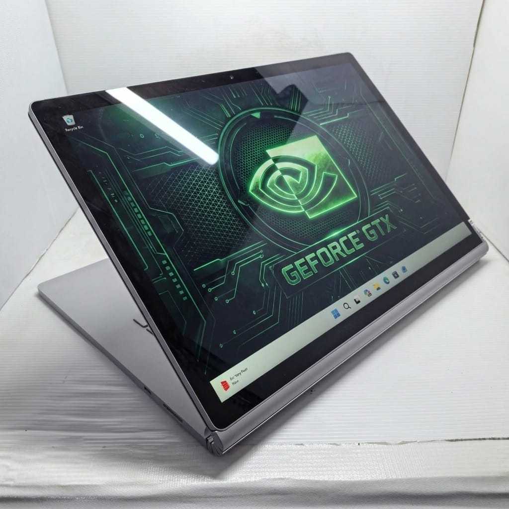 LAPTOP GAMING DESAIN PREMIUM MICROSOFT SURFACE LAPTOP 2 I7 GTX 1060 6G 16/1TB