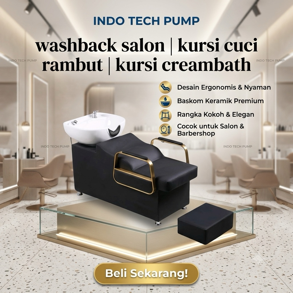 washback salon| kursi cuci rambut| kursi creambath