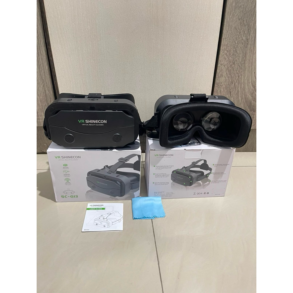 VR Box Shinecon Imax Giant Screen Smartphone Virtual Reality Glasses Kacamata 3D VRBox Kaca Mata HP 