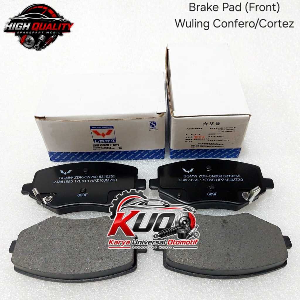 BRAKE PAD FRONT WULING CONFERO/CORTEZ