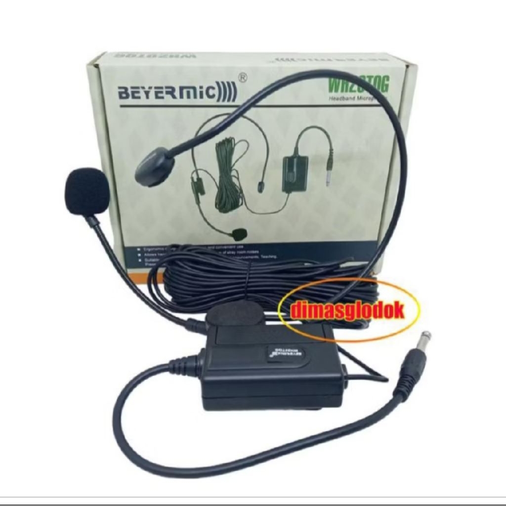 Sh 888/Wh 20tqg Mic Shure Bando Headset Sh888 Mikropon Kabel Sh 888 Mikrofon Condensor Sh-888