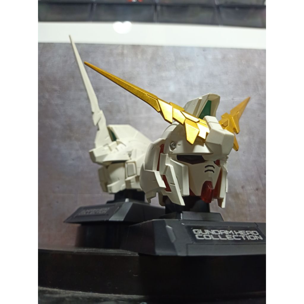 Figure Gundam Head Collection Character Unicorn Gundam Set