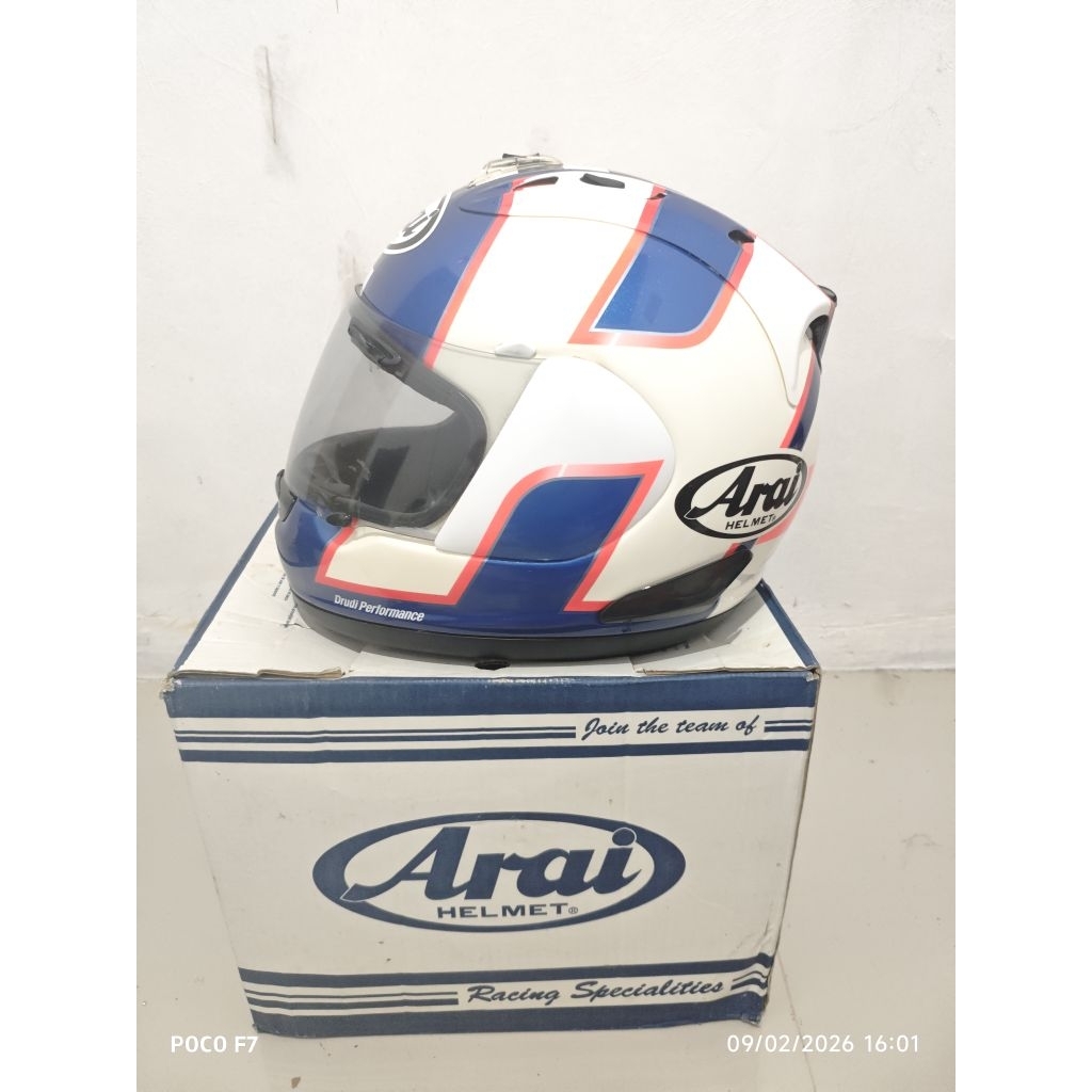 Arai rr5 haslam dan Jhonatan rea