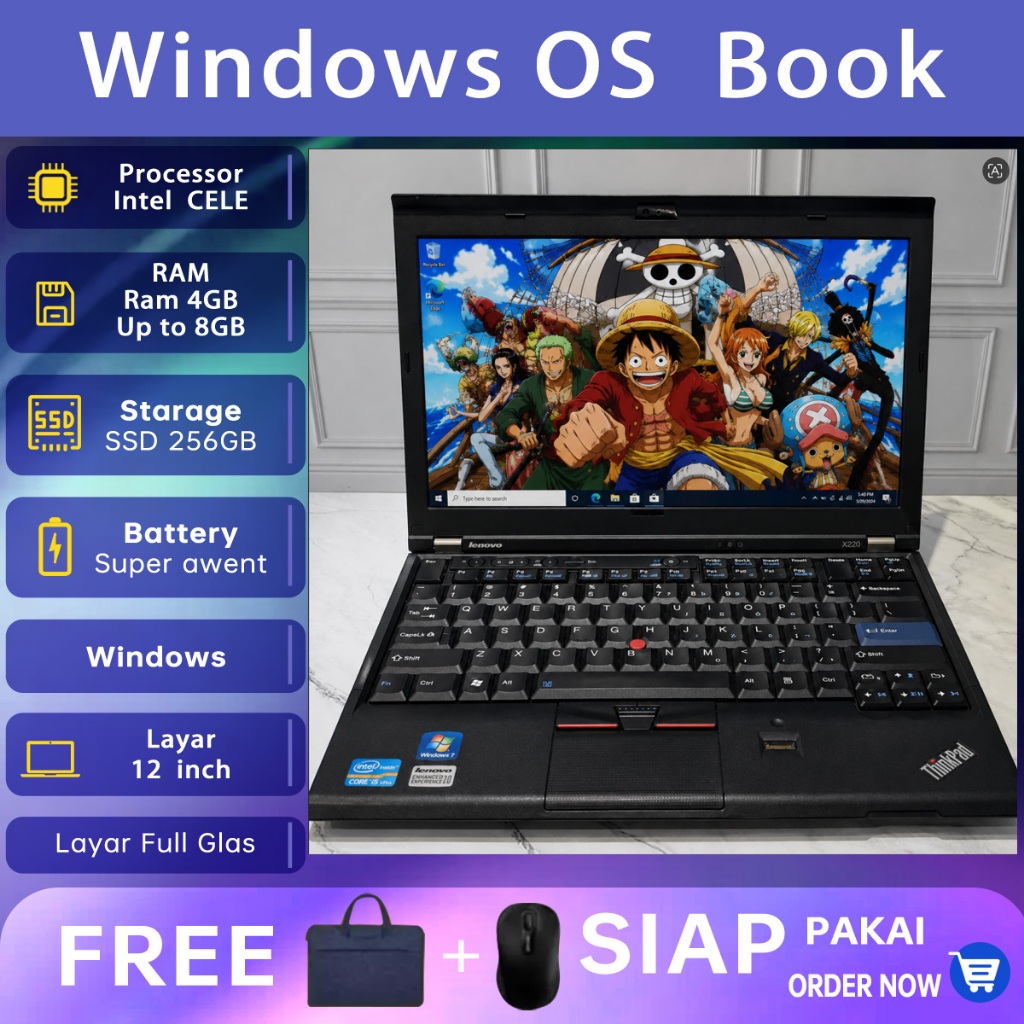 Laptop Lenovo ThinkPad X230 T430 T460S  T480S  E590 T590   Core i3 i5 i7 | RAM 4GB 8GB SSD | Mulus B
