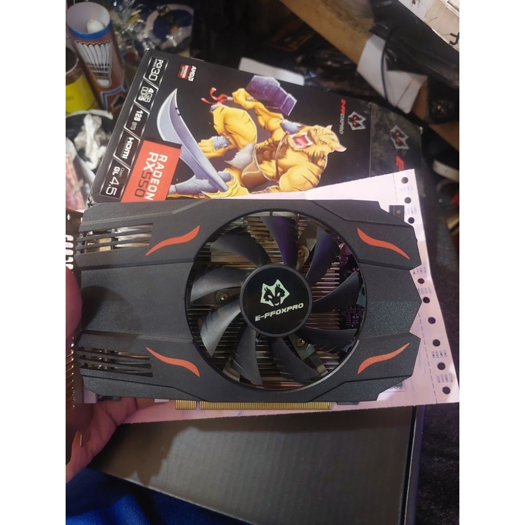VGA RX550 4GB BEKAS