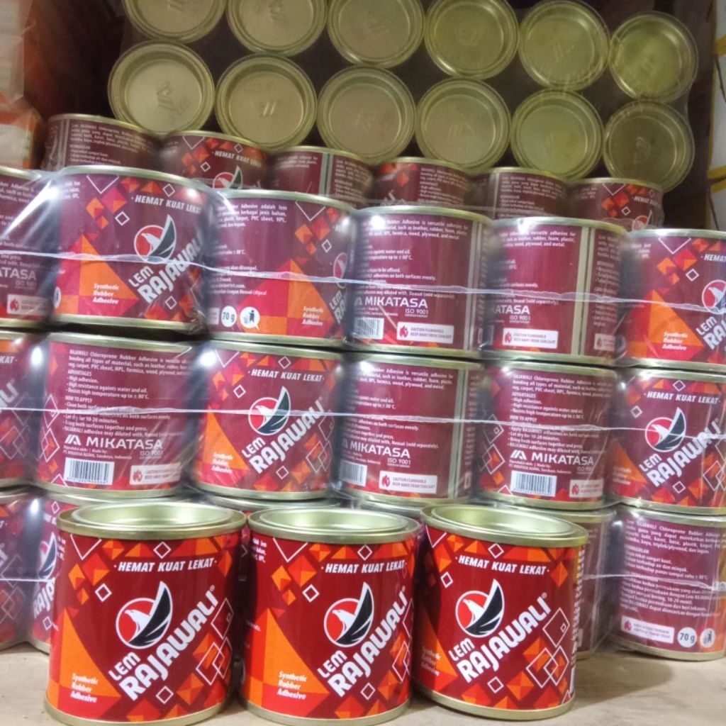 Lem Rajawali Kuning Kaleng – Lem Serbaguna, Karet, Kulit & Karpet