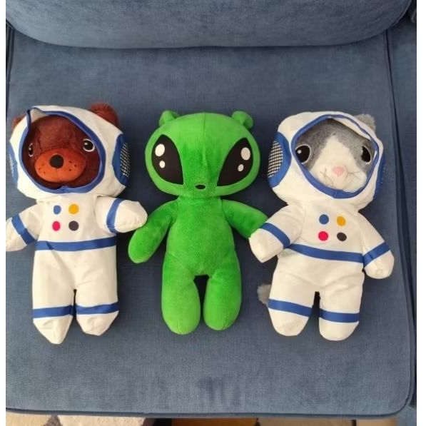 Paket Boneka Ikea Astronot Kucing Beruang Alien