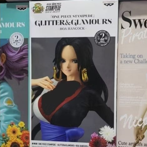 Glitter glamours boa hancock stampede one piece figure
