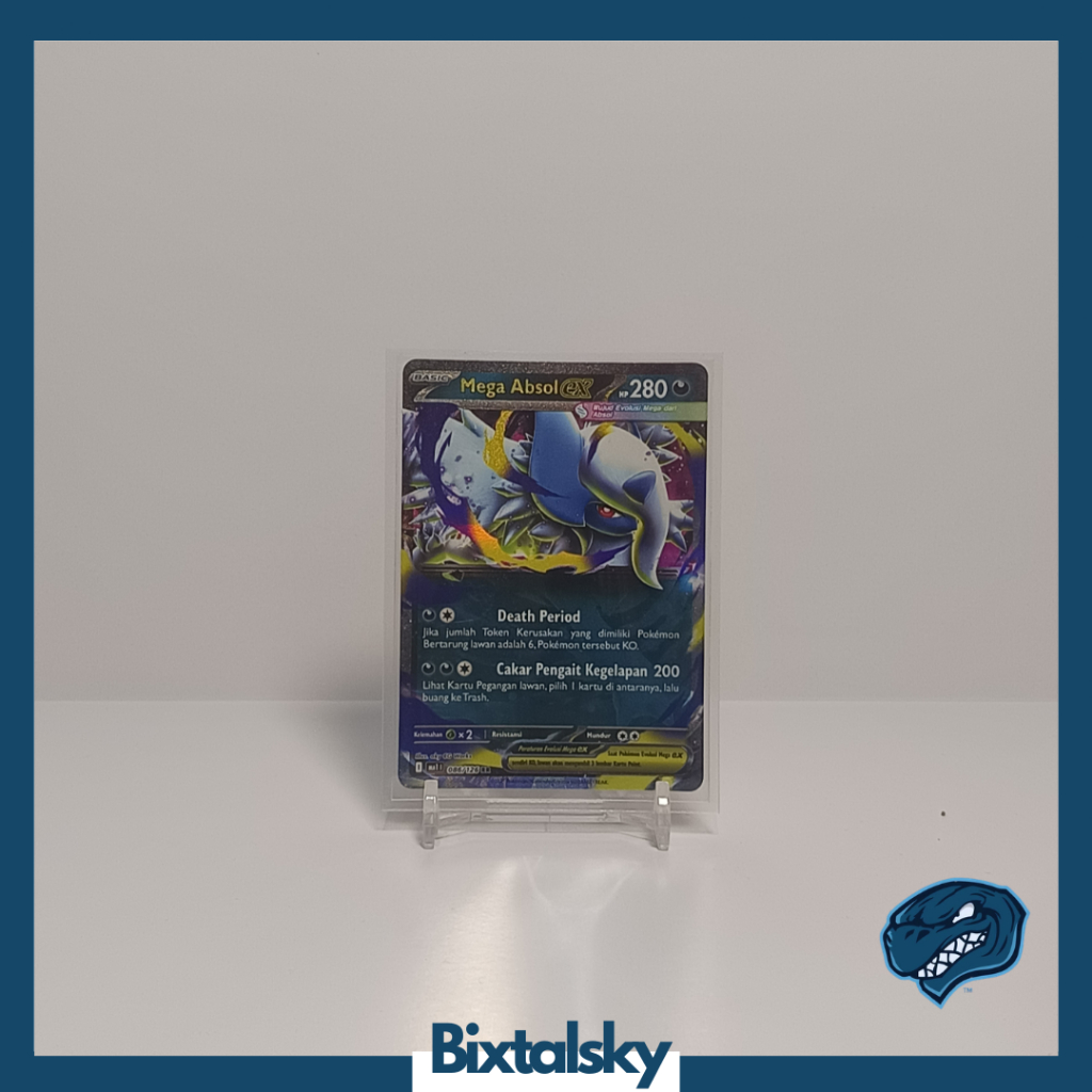 Pokemon TCG Mega Absol EX RR Evolusi Mega Indonesia