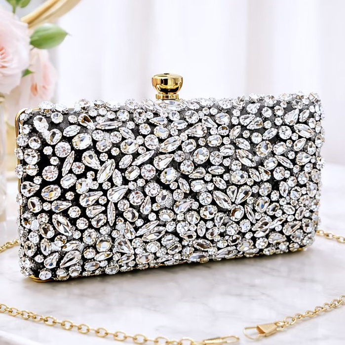 Waiwai Tas Pesta Diamond 17234 Clutch