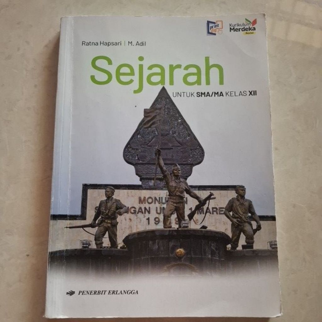 Buku Sejarah Erlangga SMA XII Penabur