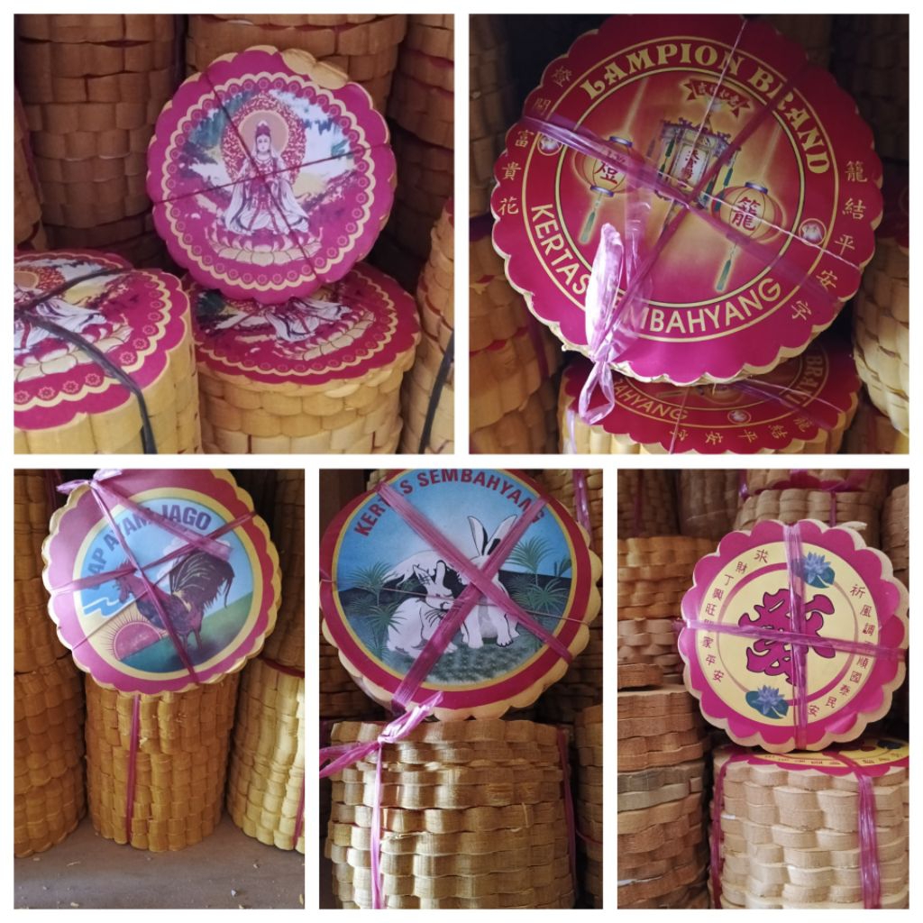 kertas sembayang Ong sen ci(1 pack isi 10 ikat)