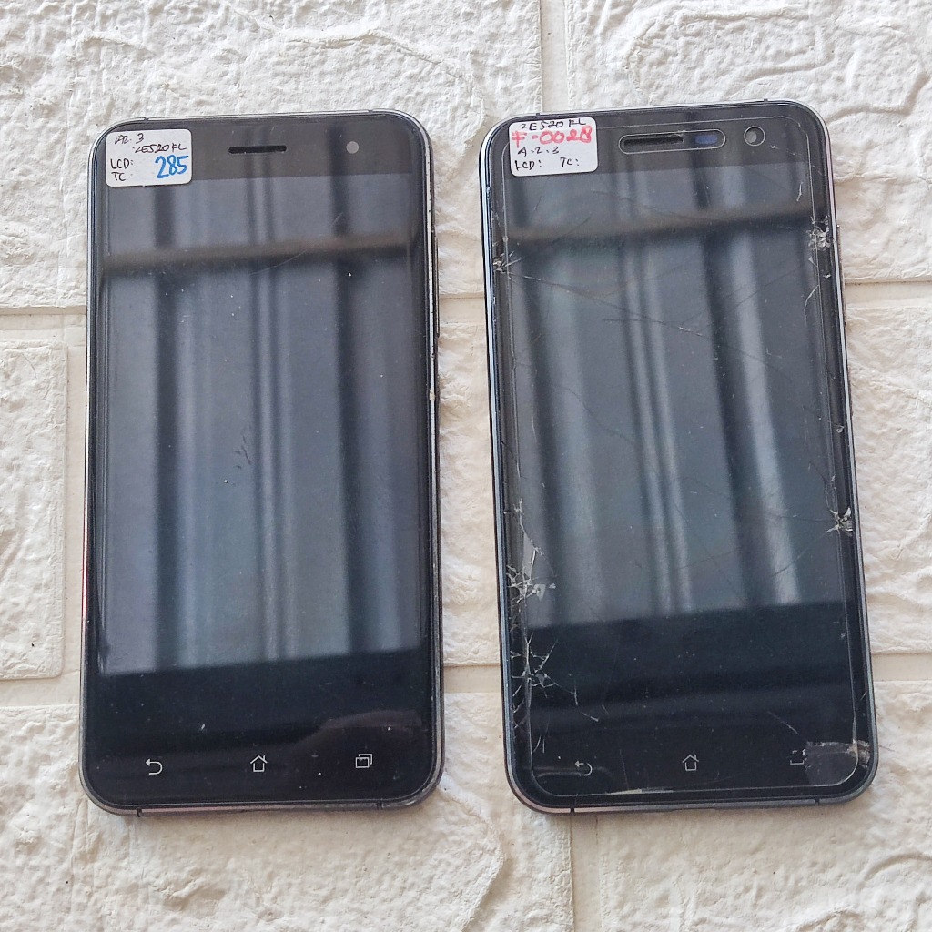 LCD Frame Asus Zenfone 3 ZE520KL Minus (Lihat Deskripsi dan Foto Variasi) Original Copotan | Abhira 