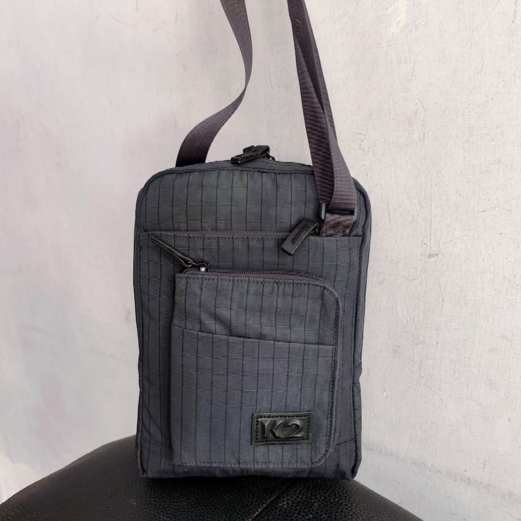 K2 Sling Bag /tas selempang K2 Grey