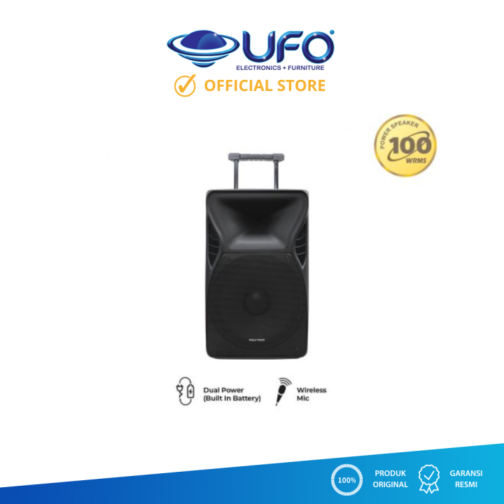 Polytron 15 Inch Speaker Professional Bluetooth Karaoke PASPRO15F5