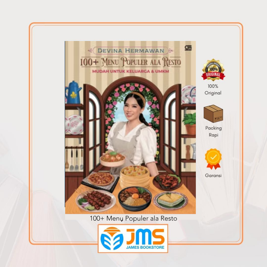 Buku Resep 100+ Menu Populer ala Resto karya Devina Hermawan