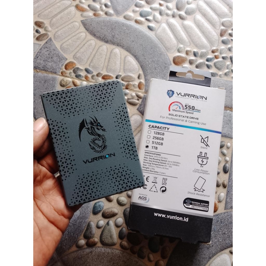 ssd vurrion drake 1tb 100%
