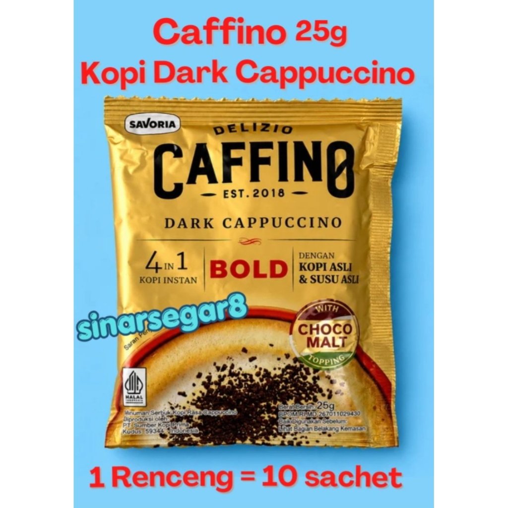 Caffino Bold Dark Cappucino 25g